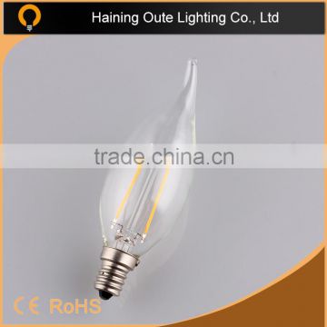 Highest efficiency dimmable 3w FC35 led filmanet candle lamp