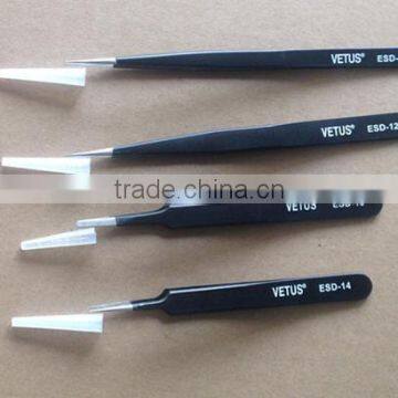 Various Cleanroom Antistatic Stainless ESD Tweezer