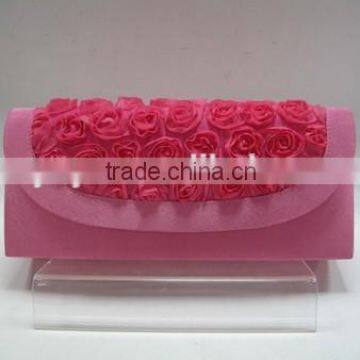 wholesale fashion chiffon flower Bridal bag Clutch bag(YY2545)