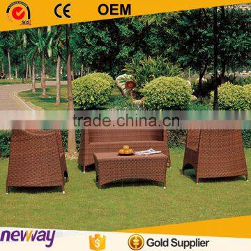 Best Selling Outdoor Furniture Waterproof Modern Synthetic Rattan Sofa