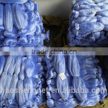 Commercial blue nylon fishing net floats