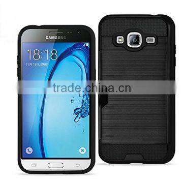 C&T Card Slots Dual Layer Armor Protective Hybrid Wallet Case cover for Samsung Galaxy J7 2016