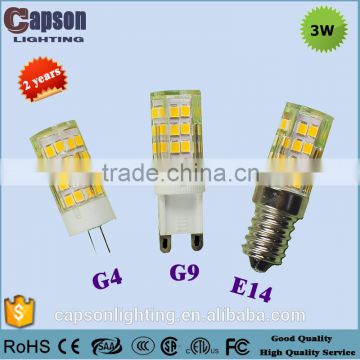 hot sale new product led corn light G4/ /G9/ E14 3W led corn bulb