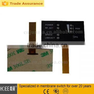 3m adhesive fpc membrane led switch keypad