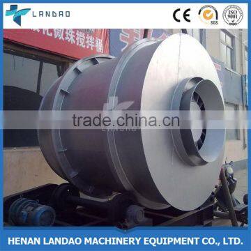 China hot selling three cylinder silica sand rotary drum dryer