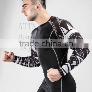 Stan Caleb Factory Gym Spandex Fabric New Design Men Sports Compression Wear photo-2