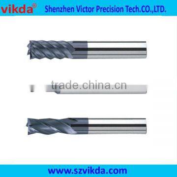 Micro Grain Carbide 45 degree End Mill