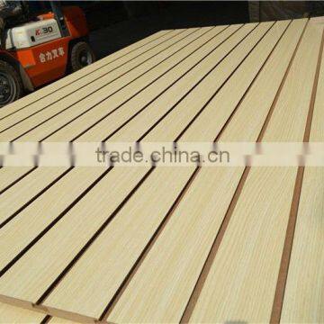 Best price melamine pvc slatwall panel for indoor unit wholesale price