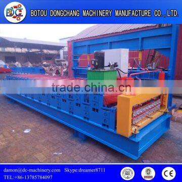 Professional double layer roll forming machine