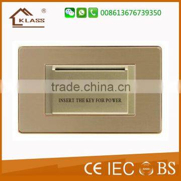 Standard energy saving magnetic card home electric switches