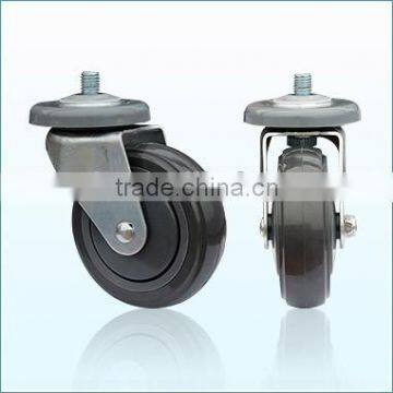 RH-STC4U-02 Online Retail 4'' Double Shaft Shopping Cart PU Wheel