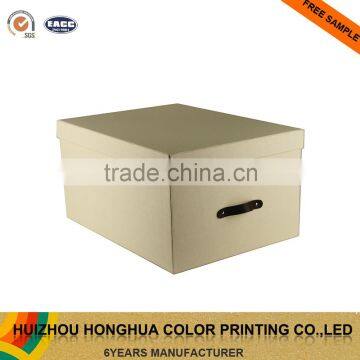 Custom Cardboard Box Paper Storage Box Clothing Packaging Box photo-3