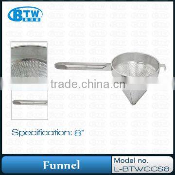 stainless steel funnel (L-BTWCCS8)