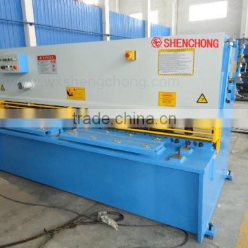 QC12Y-6x2500 Hard Plate Hydraulic Swing Beam Guillotine Machine