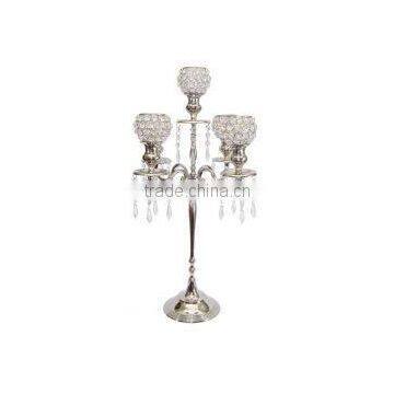 Hot!! Wedding Crystal Candelabra on Sale , Decorative Tall Wedding Candelabra Centerpiece, photo-4