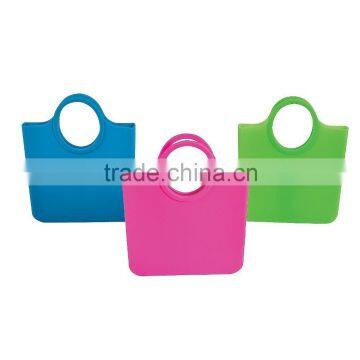 FDA Approved Promotional Lady Silicone Beach Towel Bag