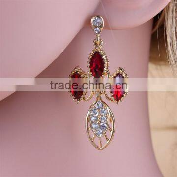 Wholesale Handmade Latest Fashion Big Long Wedding Chandelier Earrings photo-4