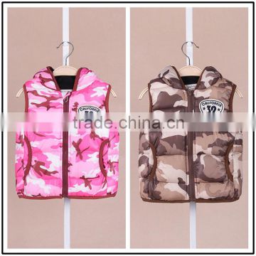 Hot selling item sleeveless jacket children