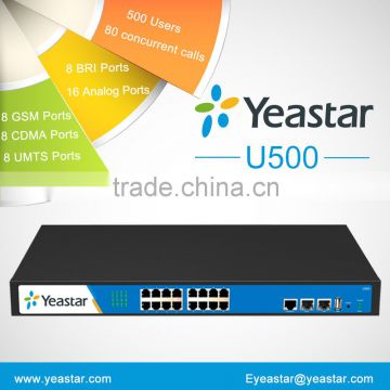 500 users Asterisk IP PBX System for SMB