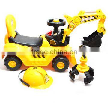 Best Gift for Your Baby! Mini Toy Excavator for Kids/Mini Toy Car With Music Made in China. photo-2