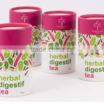 Round Cardboard Tea Box Packaging Tube for Rose Tea photo-6