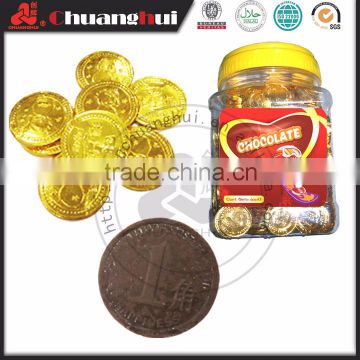 2g Chocolate Coin in Jar