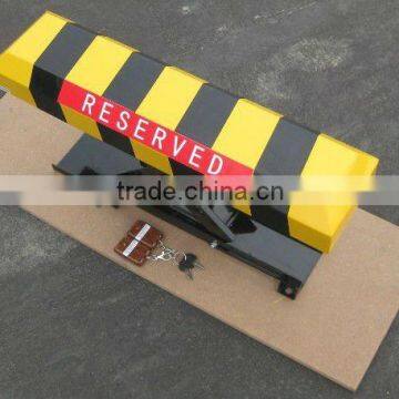 Rechargeable battery Road Safety Equipments parking space lock operated by remote control