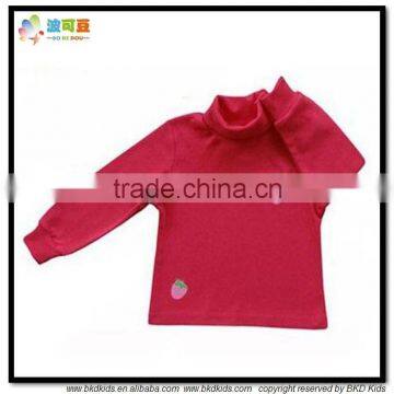 BKD plain cotton baby thermal t-shirts