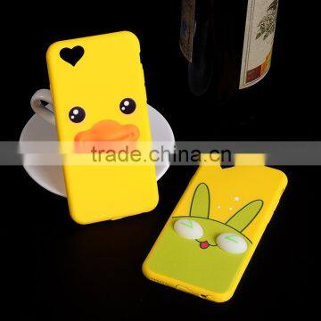 Lovely Cartoon Universal 3D TPU Silicone Phone Case For iPhone 6 6S