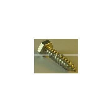 hexagon head wood screw