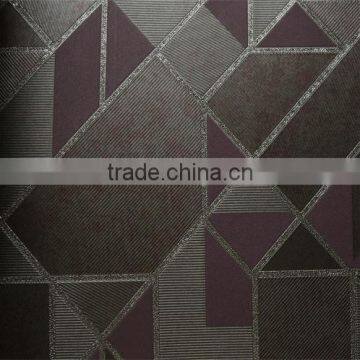 fashion tangram bonny pvc wallpaper