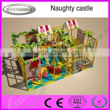 hot selling New design jungle series children indoor playground naughty castle