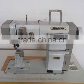 computer high speed post bed sewing machine for shoes maker with thread trimmer