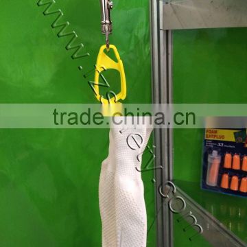 Labour protection gloves plastic hook with high quality