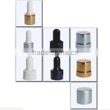 different kinds of cap and dropper