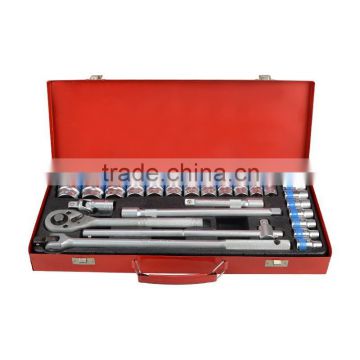 25 PC group set of tools ratchet wrench sleeve set