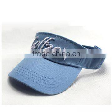 2015 Fashion 100% Cotton Sun Summer Sun Visor Cap