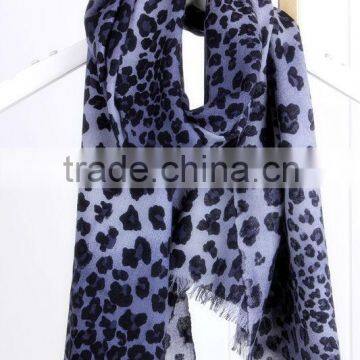 Mercerized Wool Printed scarfs