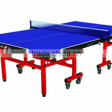 oem service single folding movable table/table tennis table/pingpong table