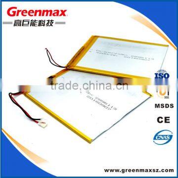 high capacity polymer lithium battery 703048 3.7v 1000mah