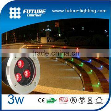 Shenzhen Offer Top Quality 3W light up shoes IP67 landscape lamps Inground Led