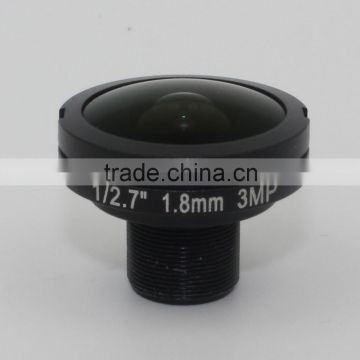 night vision fixed aperture 1.8mm m12 super wide angle lens optical glass s cctv lens manufacturers