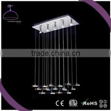 hot sale transparent glass pendant chandelier in 2015