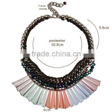Most Popular Custom Design Layer Long Necklace Made in China photo-5