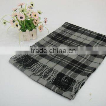 Tassel Shawl Knitted Shawls Women Winter Scarves Stock photo-2