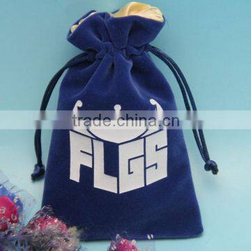 Hot Selling Nice Design Drawstring Velvet Mobile Phone Bag