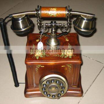 telephone headset adapter gsm telephone set antique wooden telephone stand