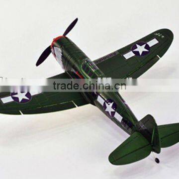 !2.4Ghz 4ch rc model airplane TS825 world war2 P-47 Thunder(brushless motor remote control plane)