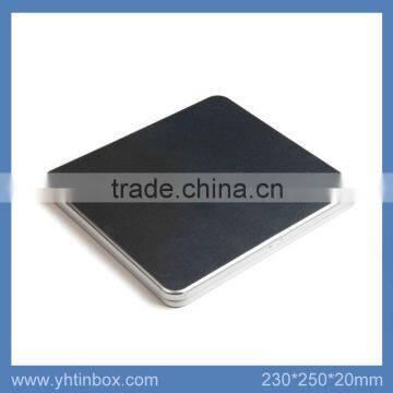 competitive plain rectangular thin tin box