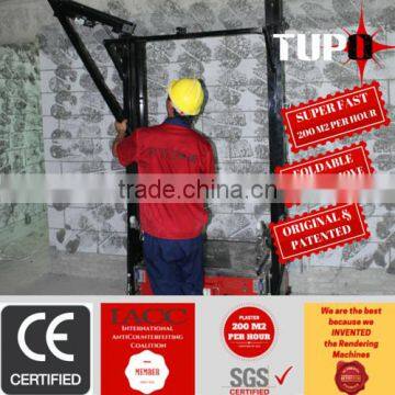 Tupo 8 Hydraulic Type Construction Machinery Rendering Machine Cement Motar Plastering /factory Outlet With CE Certification photo-2